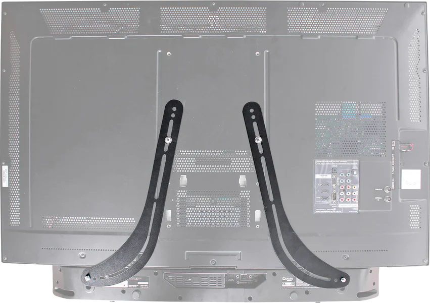 support de barre de son TV universel 15kg noir