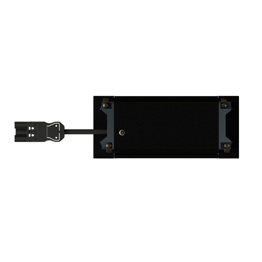 NEXO presa multipla nero 2x tipo 13 1x USB-A/C
