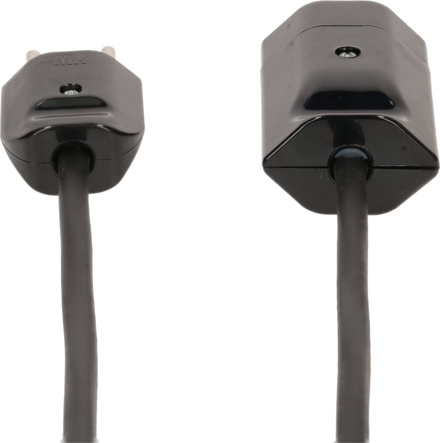 rallonge 3G1.0 5m noir blindé type 12 / type 13