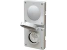 combinazione interru. s3 illu. / tipo 13 dim.2x1 INC exo IP55 gr