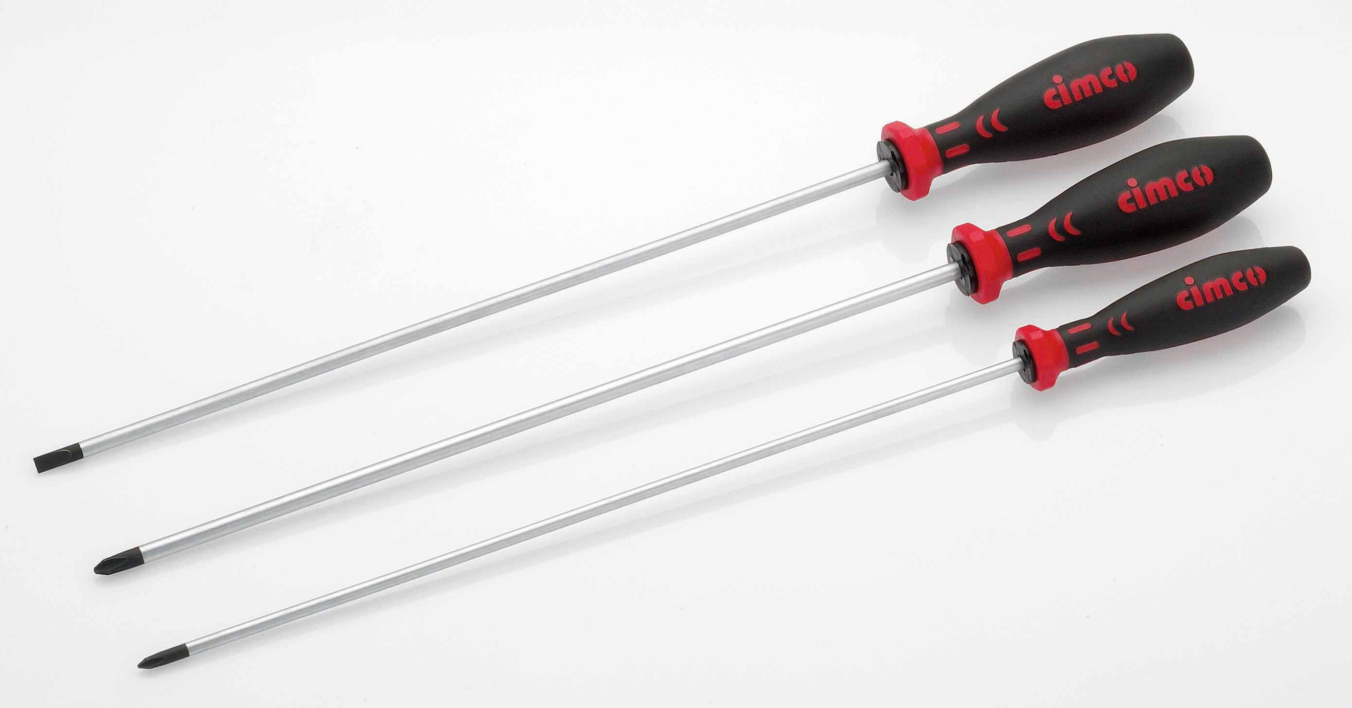 Assortiment de tournevis 3 pièces 300mm de long