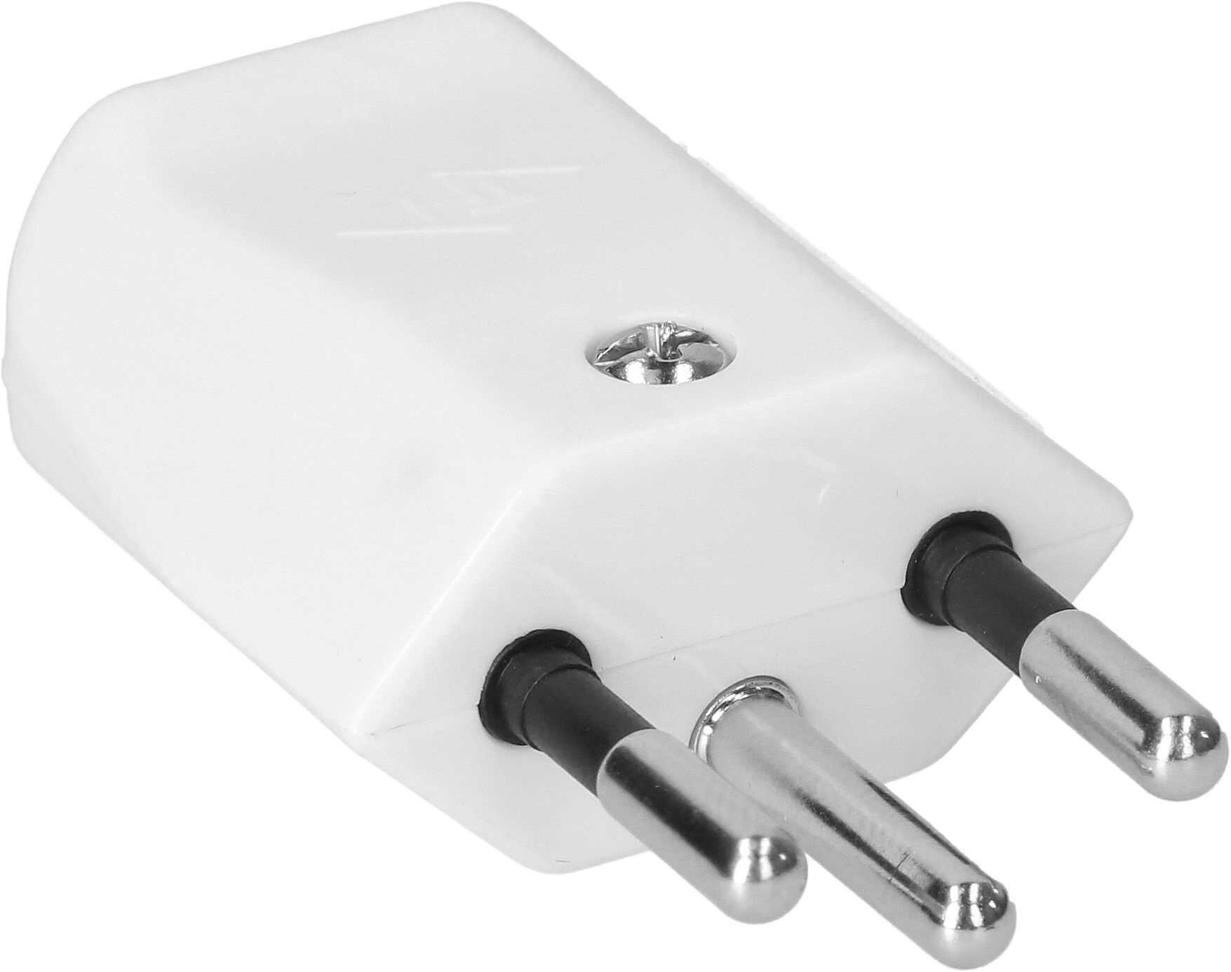 fiche TH type 12 3 pôles blanc pour diamètre du câble 5.0-8.5mm