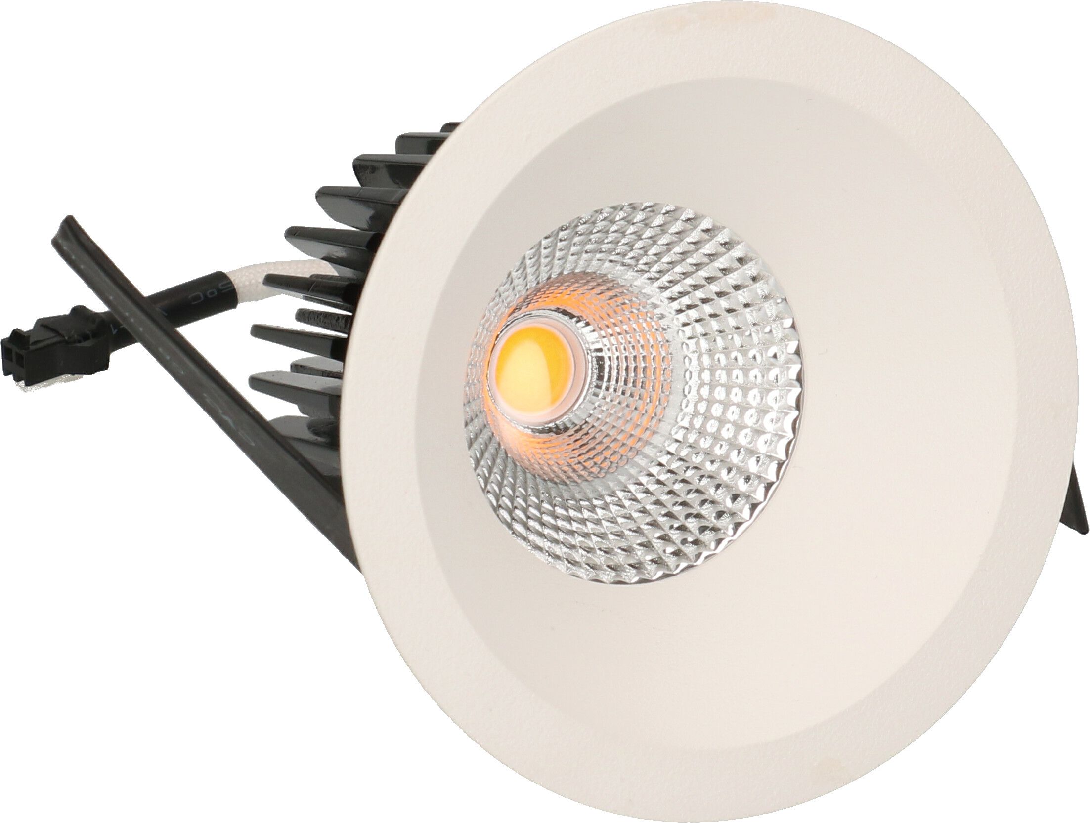 LED-Einbauspot ATMO Ø80 weiss 3000K 960lm 38°