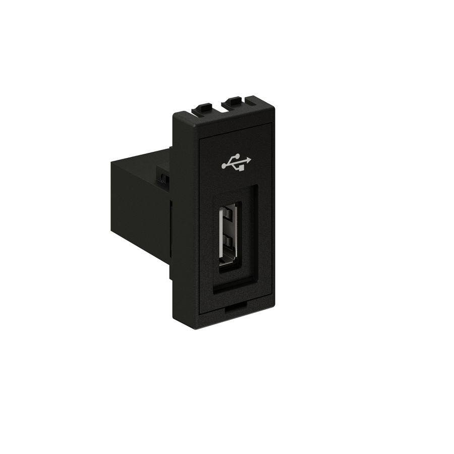accessoire multimédia 45x22.5 anthracite 1x USB-A 3.0 adaptateur