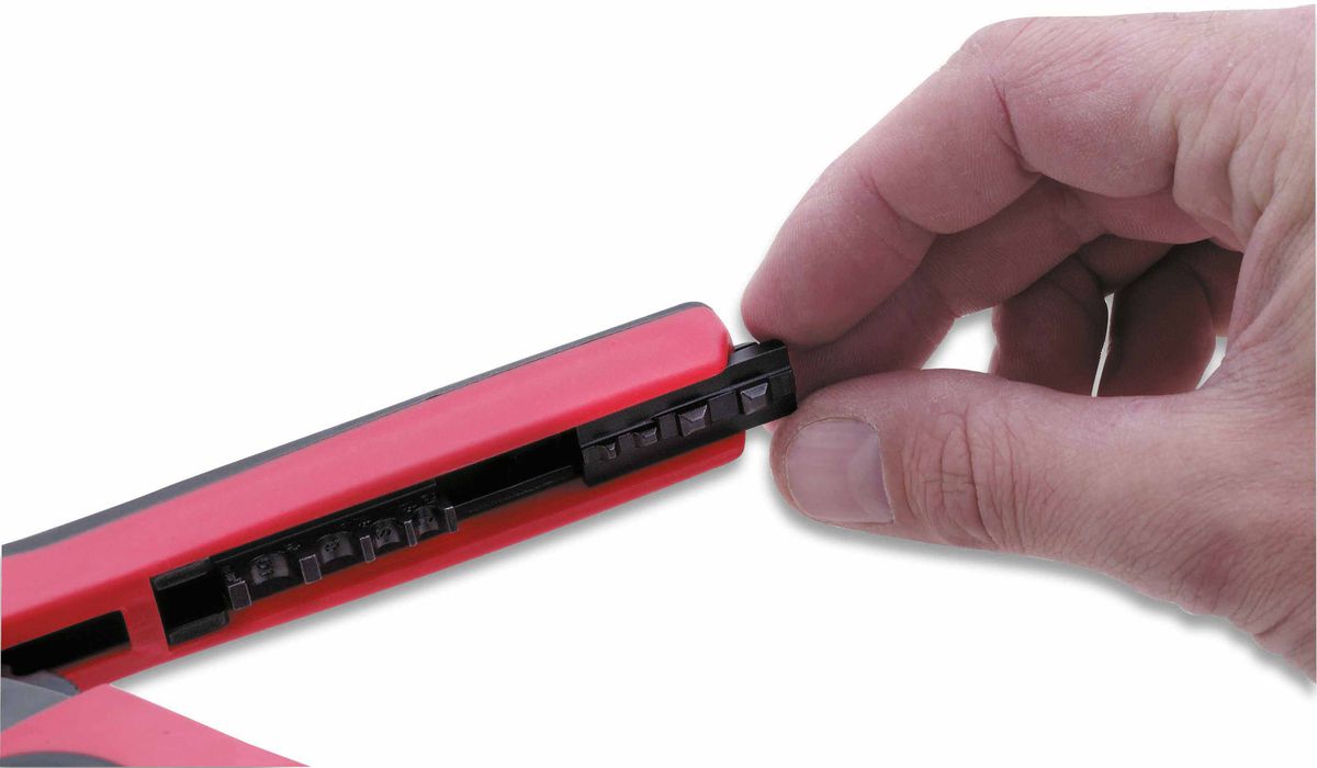 Système de pinces à sertir Click'n'Crimp électrotechnique