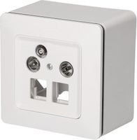 multimedia radio/TV/dati/rete 4dB AP priamos bianco