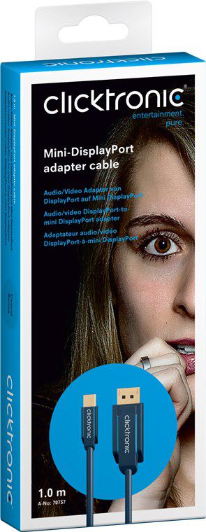 DisplayPort à Mini DisplayPort câble adaptateur 1m