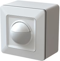 Swisslux détecteur de mouvement 180° AP priamos blanc