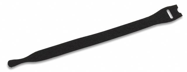 Collier de câblage velcro 13mmx200mm noir 25 pièces