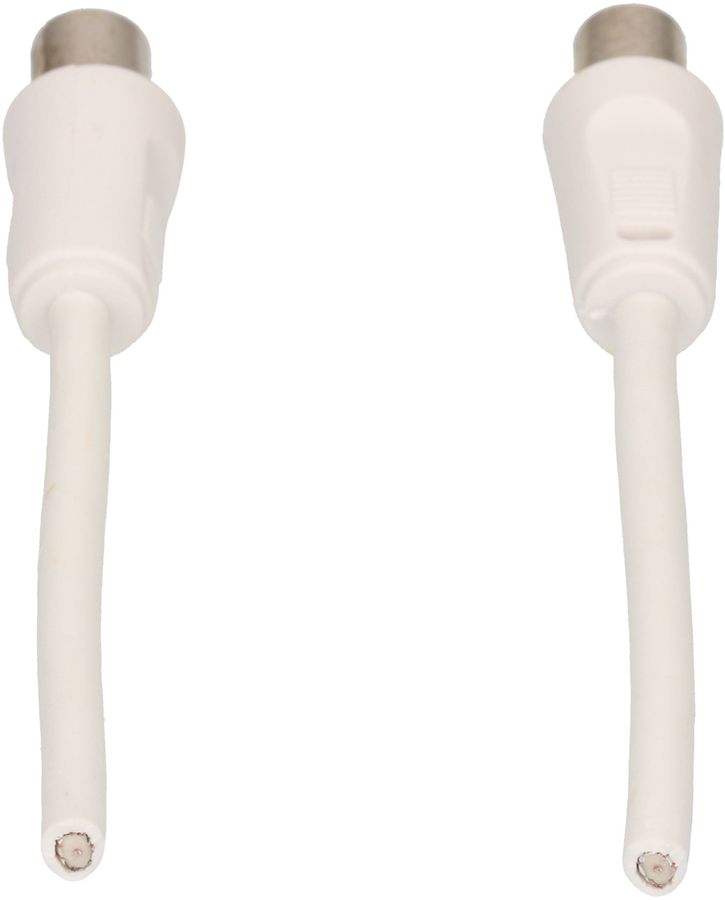 câble de raccordement 75dB 7.5m blanc