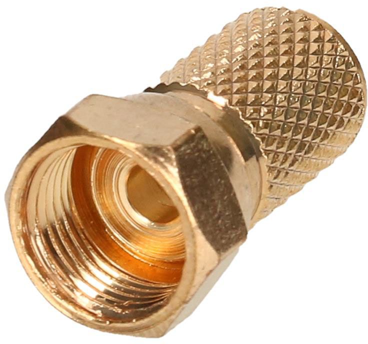 spina F da avvitare D=7mm placcato oro