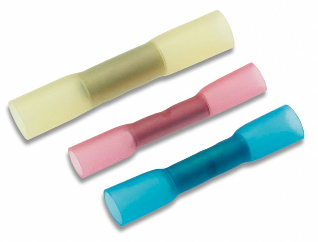 Connecteur bout à bout avec isolation thermorétr. 1.5-2.5mm² bleu