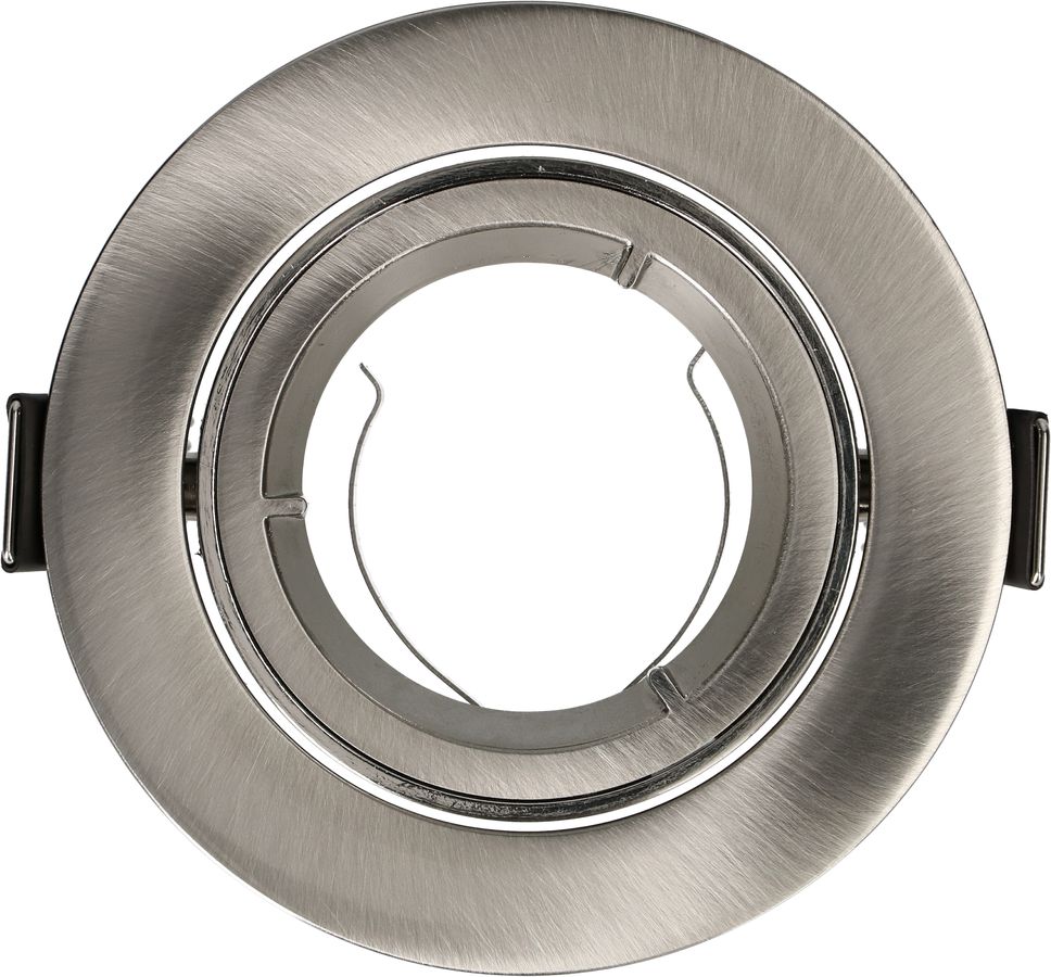 telaio di montaggio Ø80 cromo per lampade a LED con base GU10