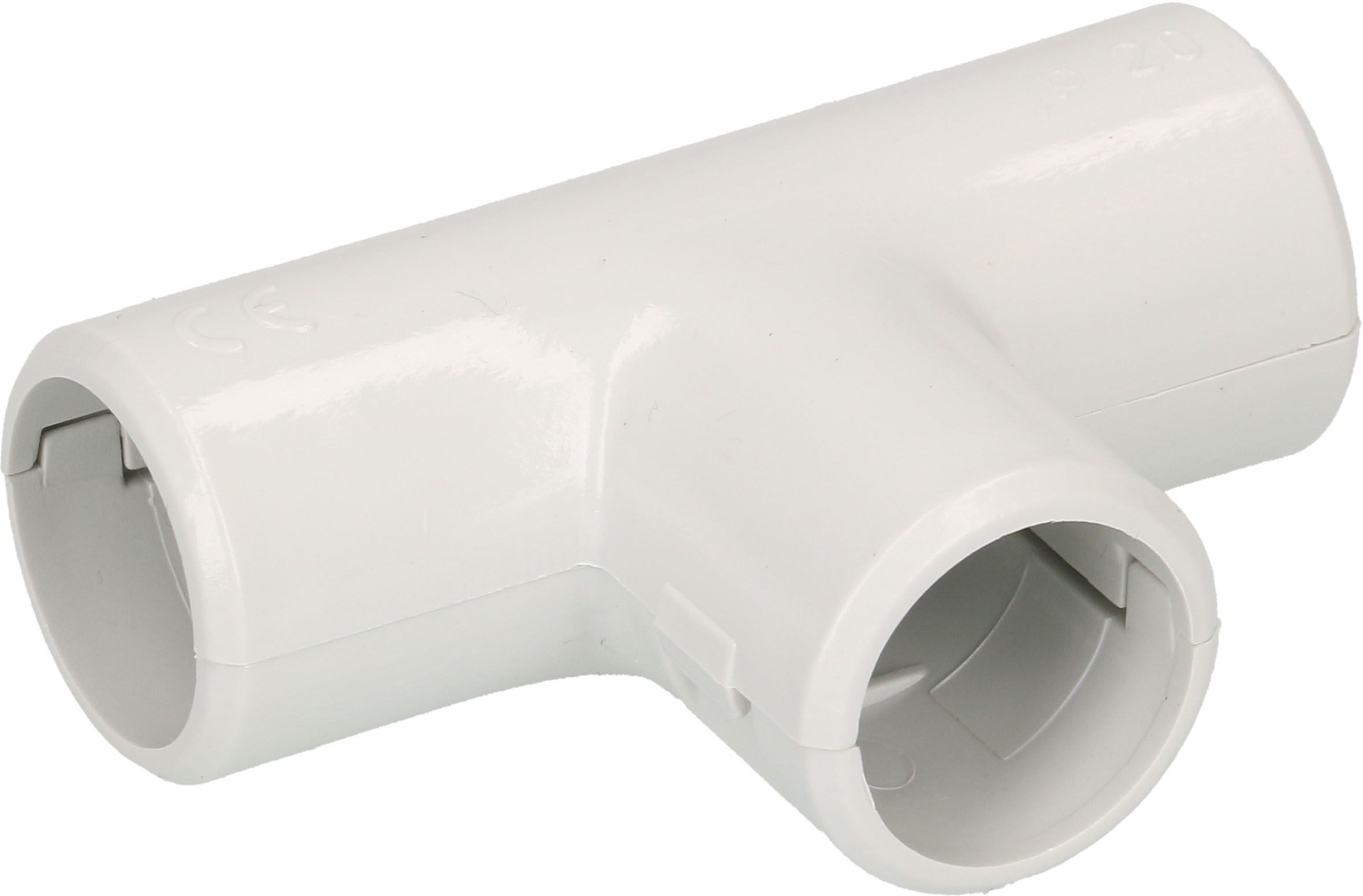 raccord T TIT M20 en 2 parties gris / 3 pièces