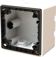 boîtier ta.1x1 AP exo IP55 blanc