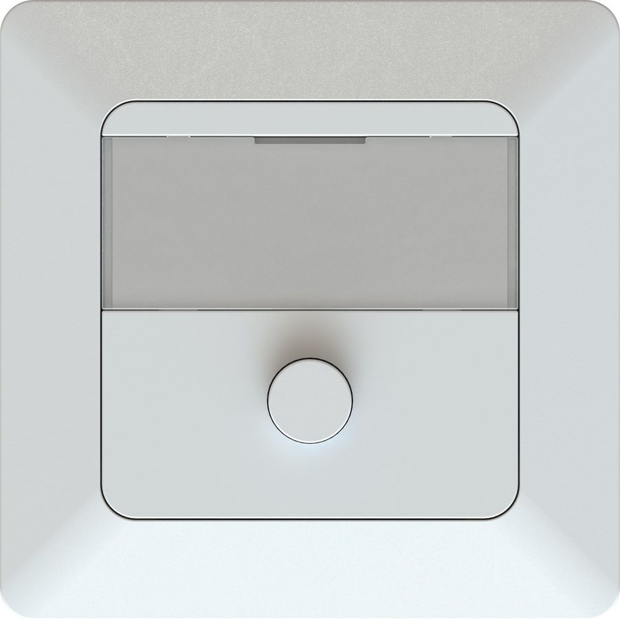 bouton-poussoir carillon + porte-nom AP priamos blanc