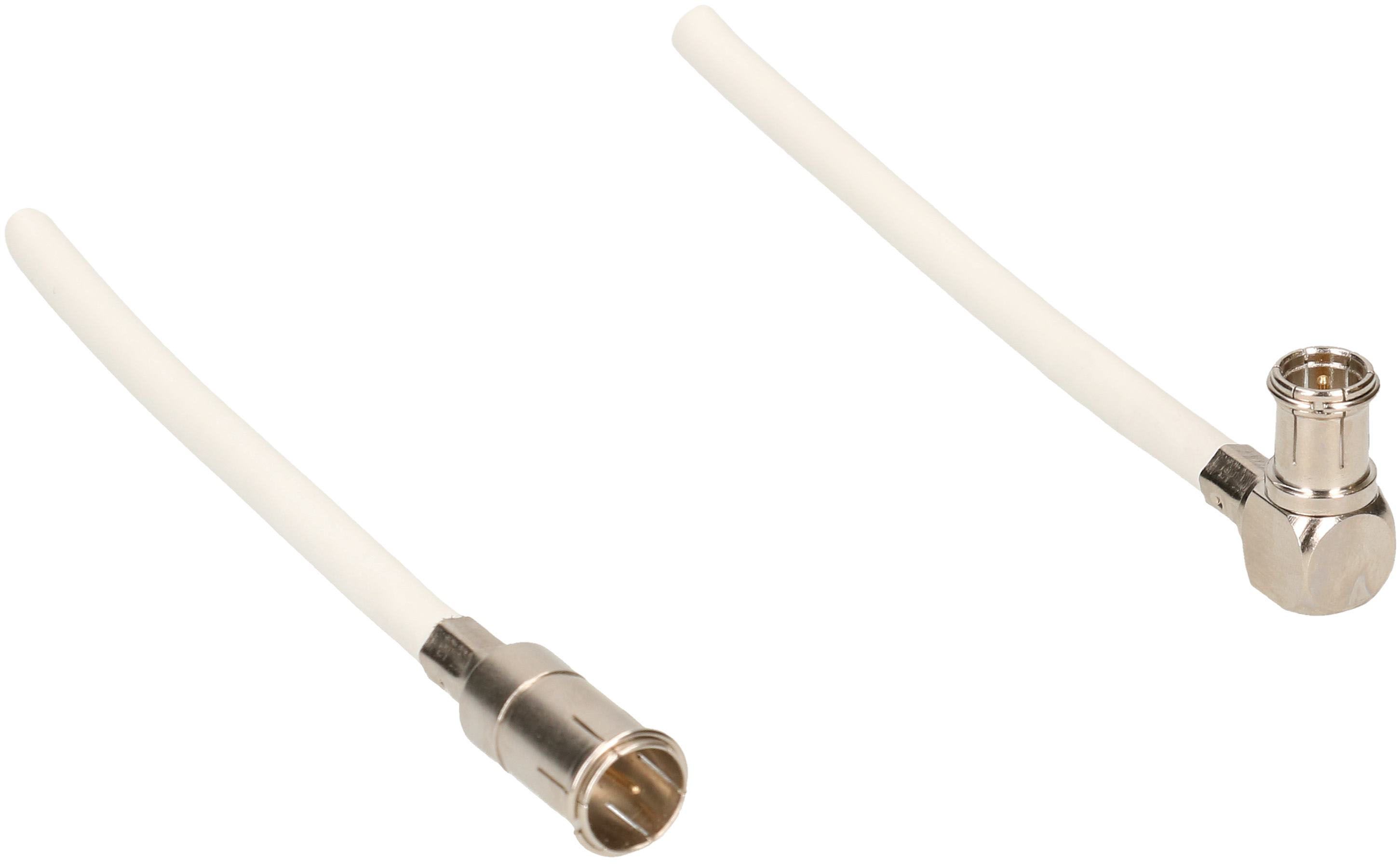 Daten-Anschlusskabel weiss 5m