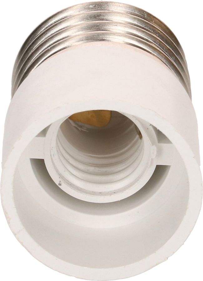 douille de réduction de E27 à E14 blanc