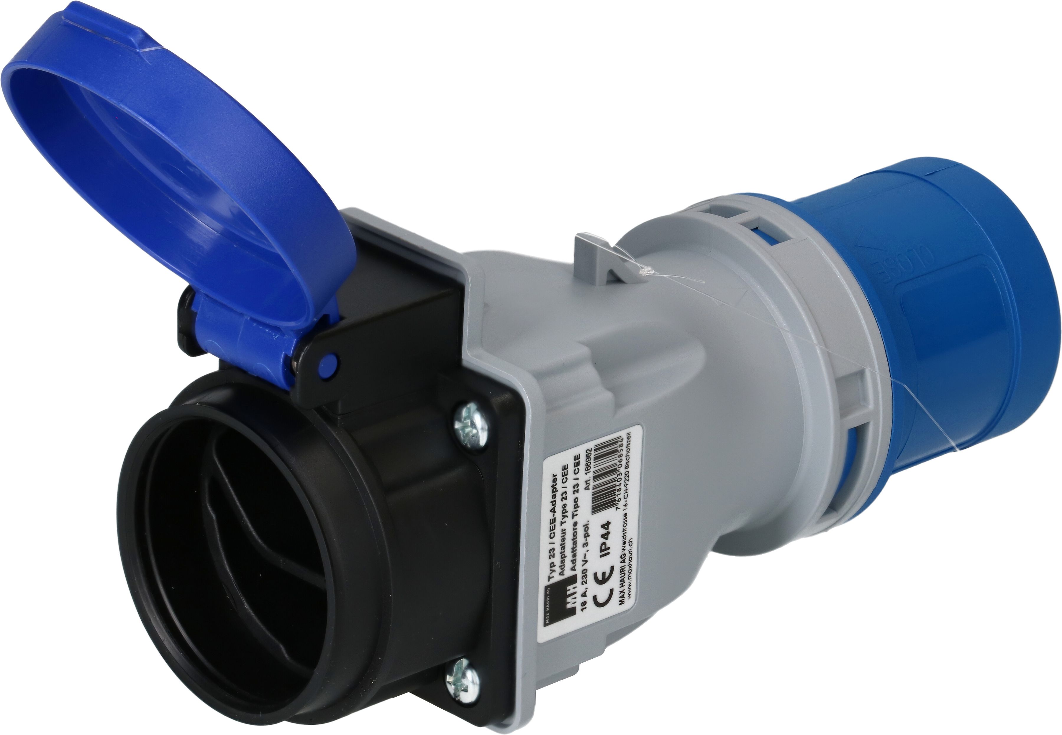 adaptateur fiche CEE16-3 / prise type 23 IP55