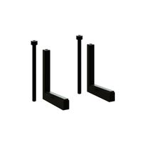 SUPRA set de montage noir pour 5-30mm