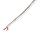 câble de haut-parleur 2x2.5mm² blanc