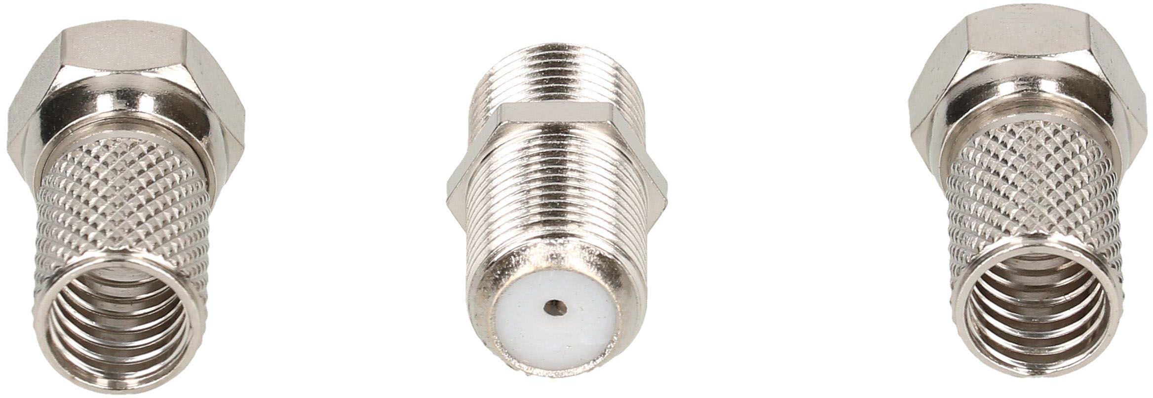 set de raccords F à visser D=7mm en 3 parties