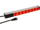 PDU 19 pouce 8x type 13 orange 1U