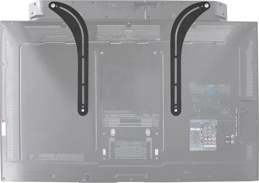 support de barre de son TV universel 15kg noir