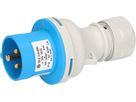 fiche CEE 2P+E 230V/16A bleu IP44