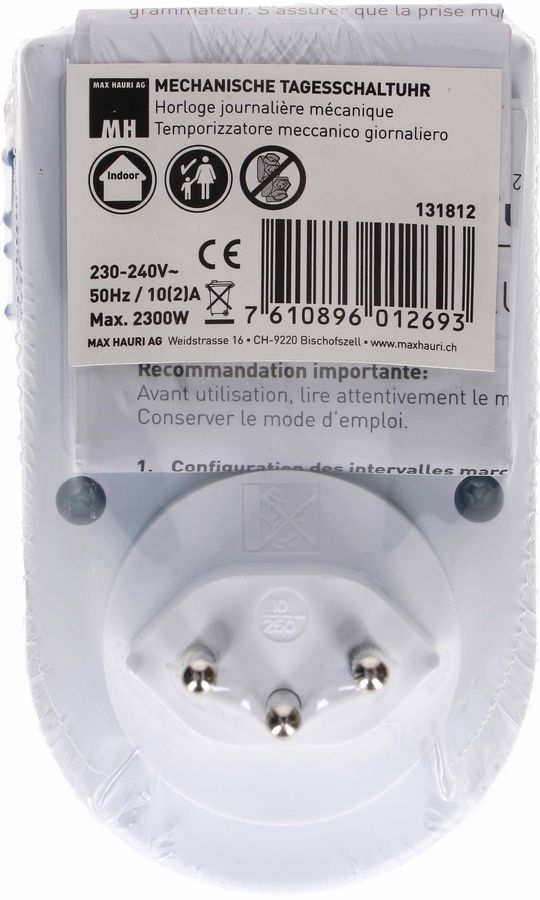 programmateur horaire 24h analogique