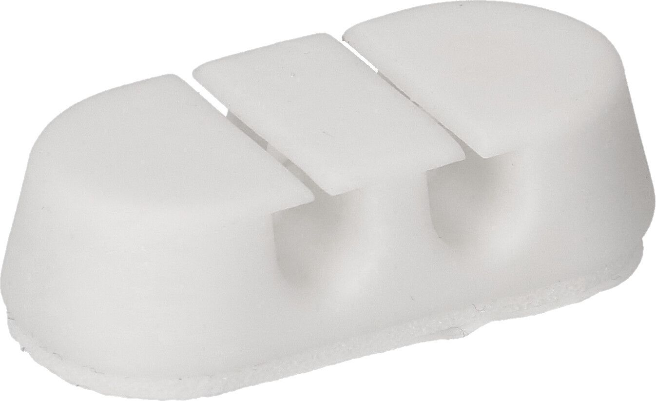 DOUBLE STOP Set 6x blanc