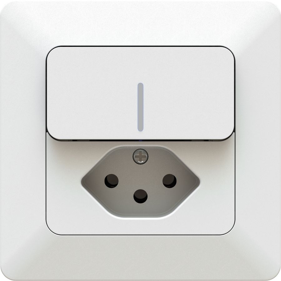 piccola combinazione schema 3 illu. / tipo 13 INC priamos bianco