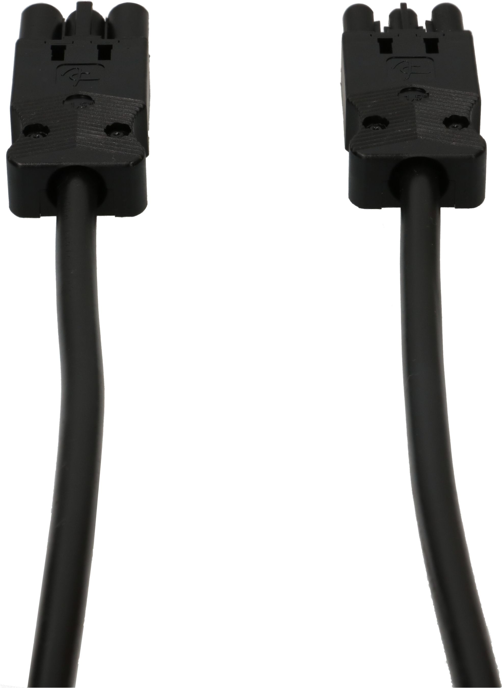 Rallonge TD AC 166 H05VV-F3G1.5 0.8m noir