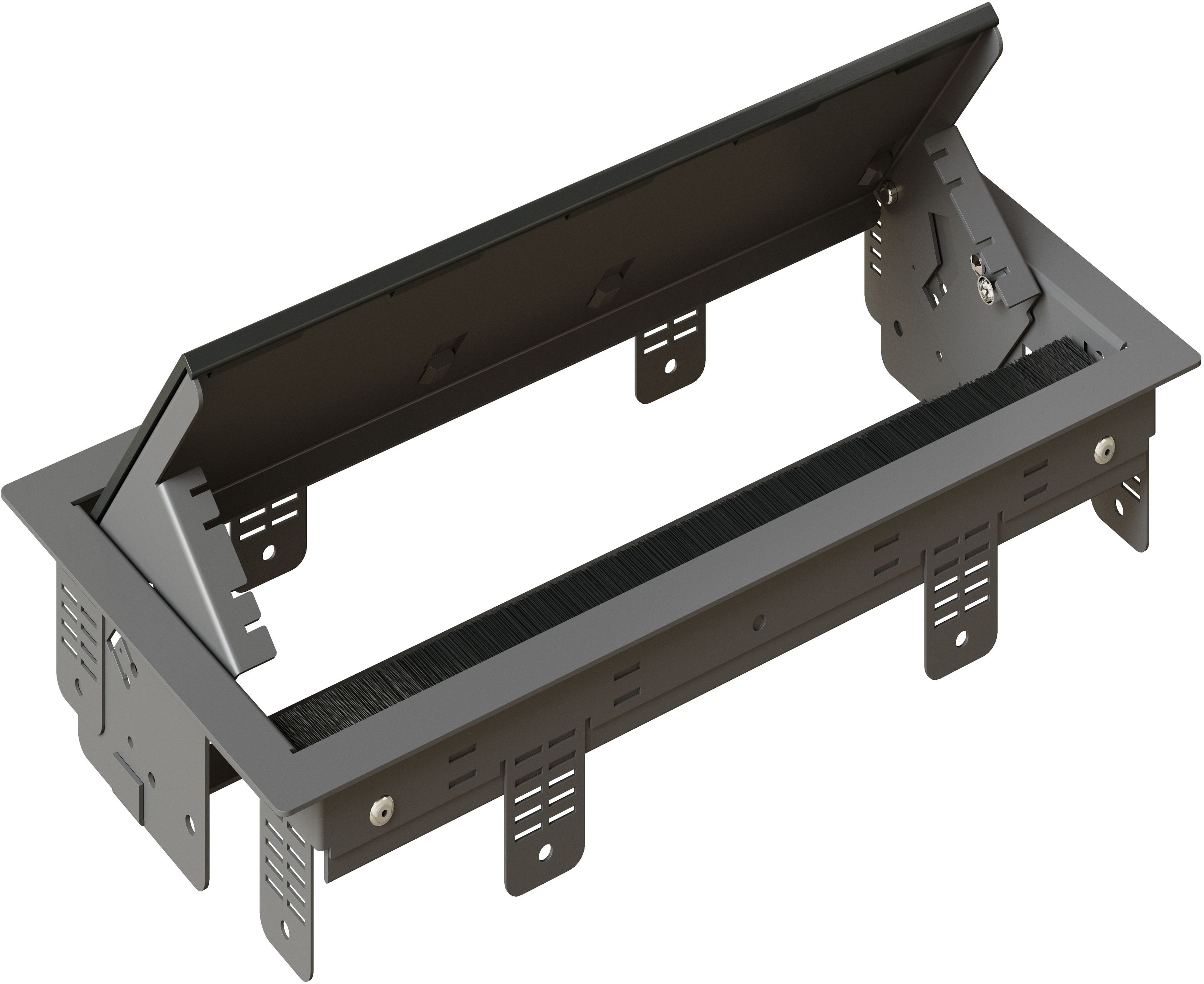 BOX PLUS cadre agencé gris M 4 fois