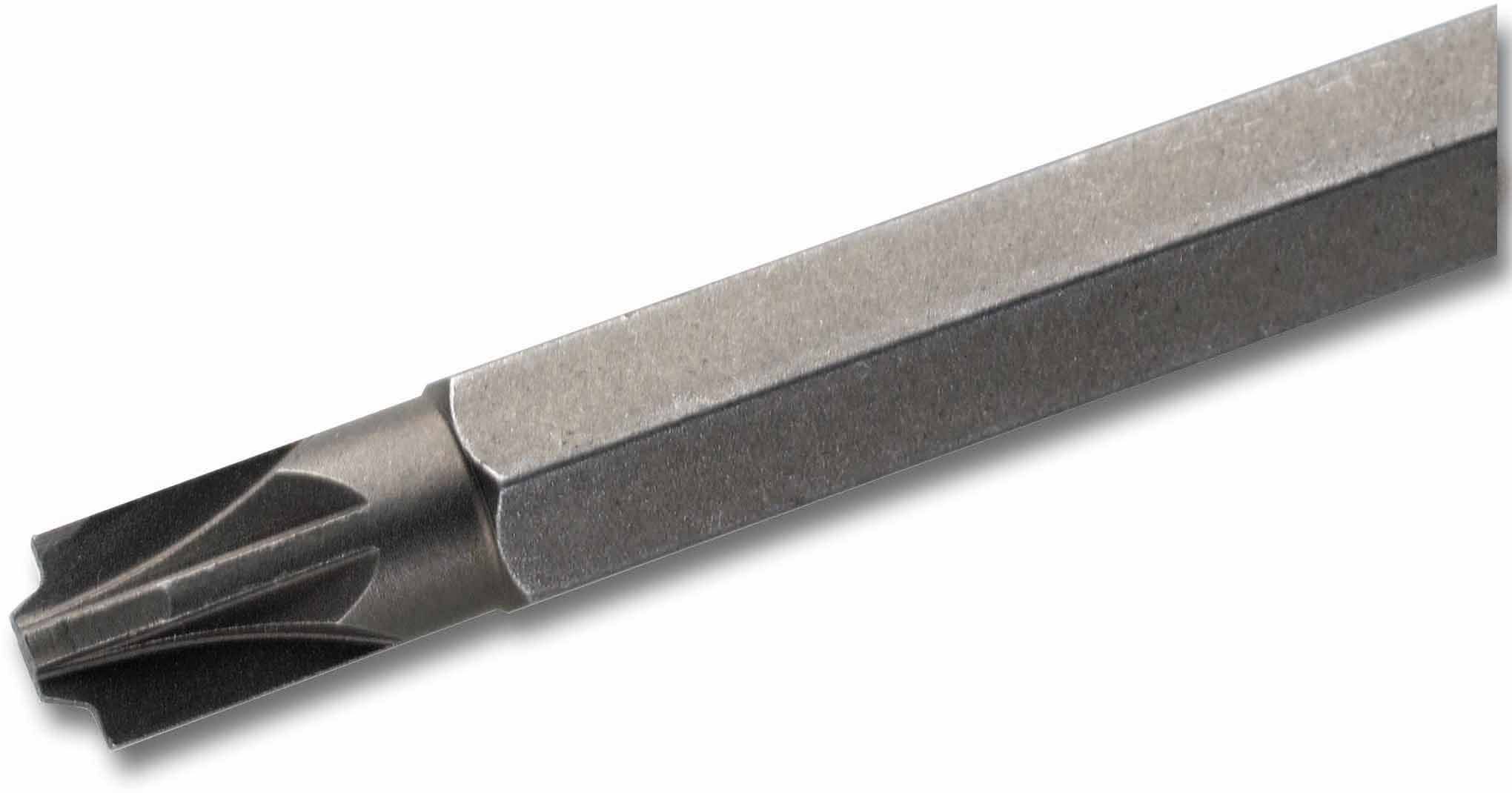 Embout simple combiné vis à fente et vis cruciformes PZ1