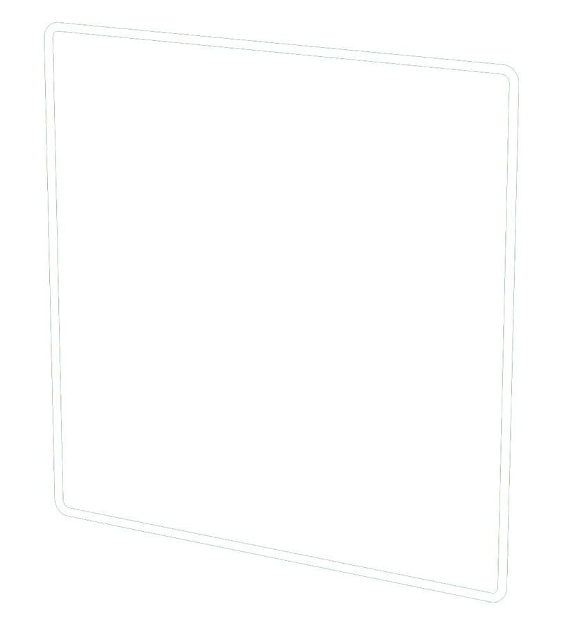 profil décoratif ta.3x3 priamos blanc