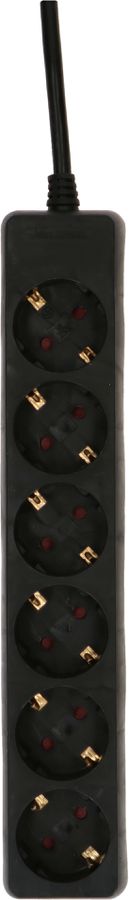 multiprise 6x Schuko noir 1.4m