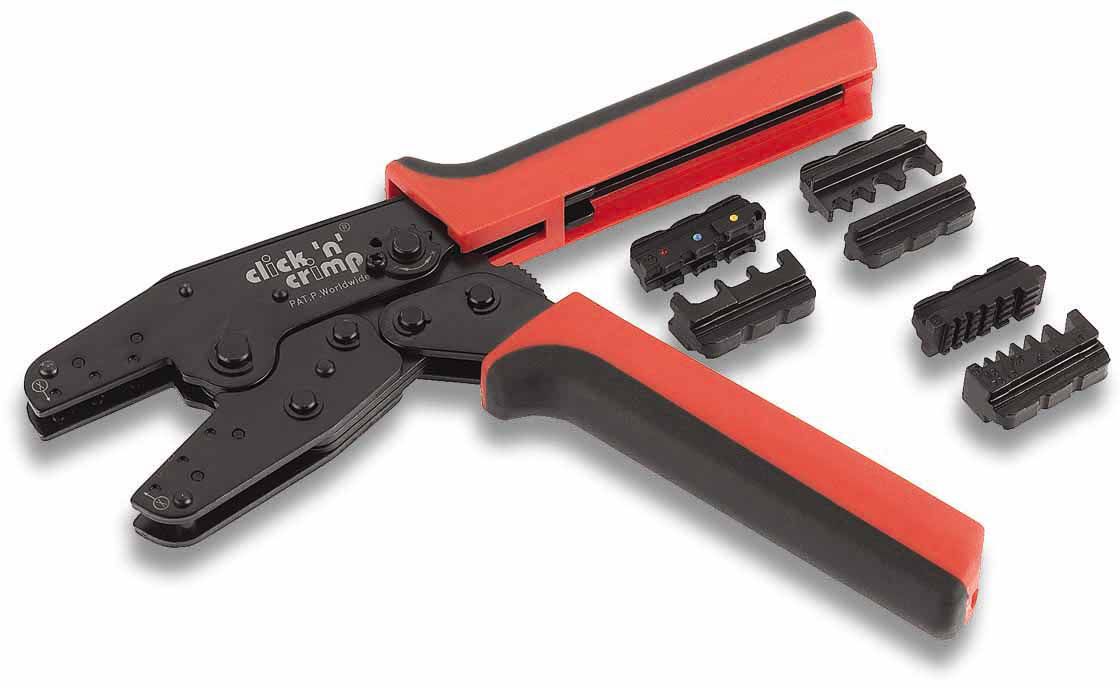 Système de pinces à sertir Click'n'Crimp électrotechnique