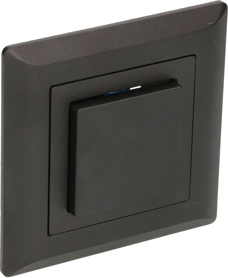 bouton-poussoir NO/NF ENC Kallysto noir