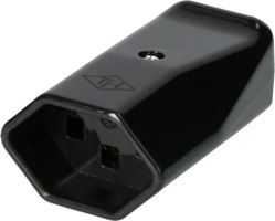 prise TH type 23 3 pôles noir