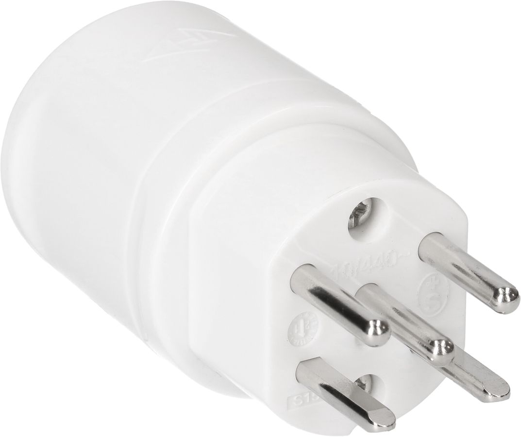 fiche TH type 15 5 pôles blanc