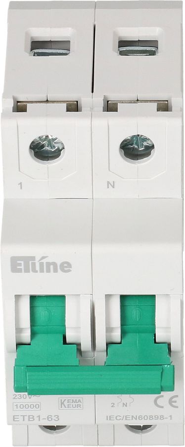 Leitungsschutzschalter 1P+N C 20A 10kA