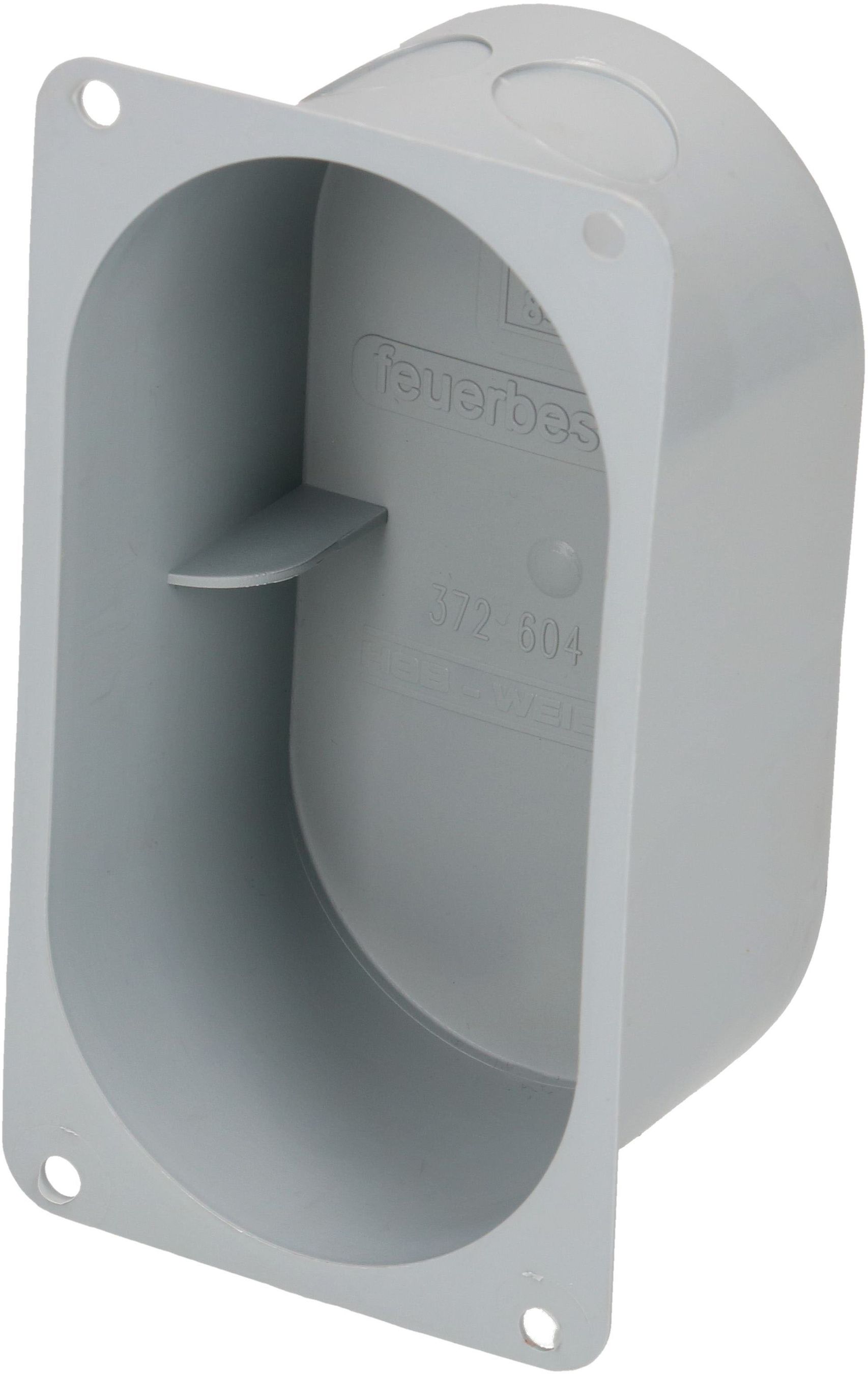 boîte pour mur creux ta.2x1 Basic avec bride gris