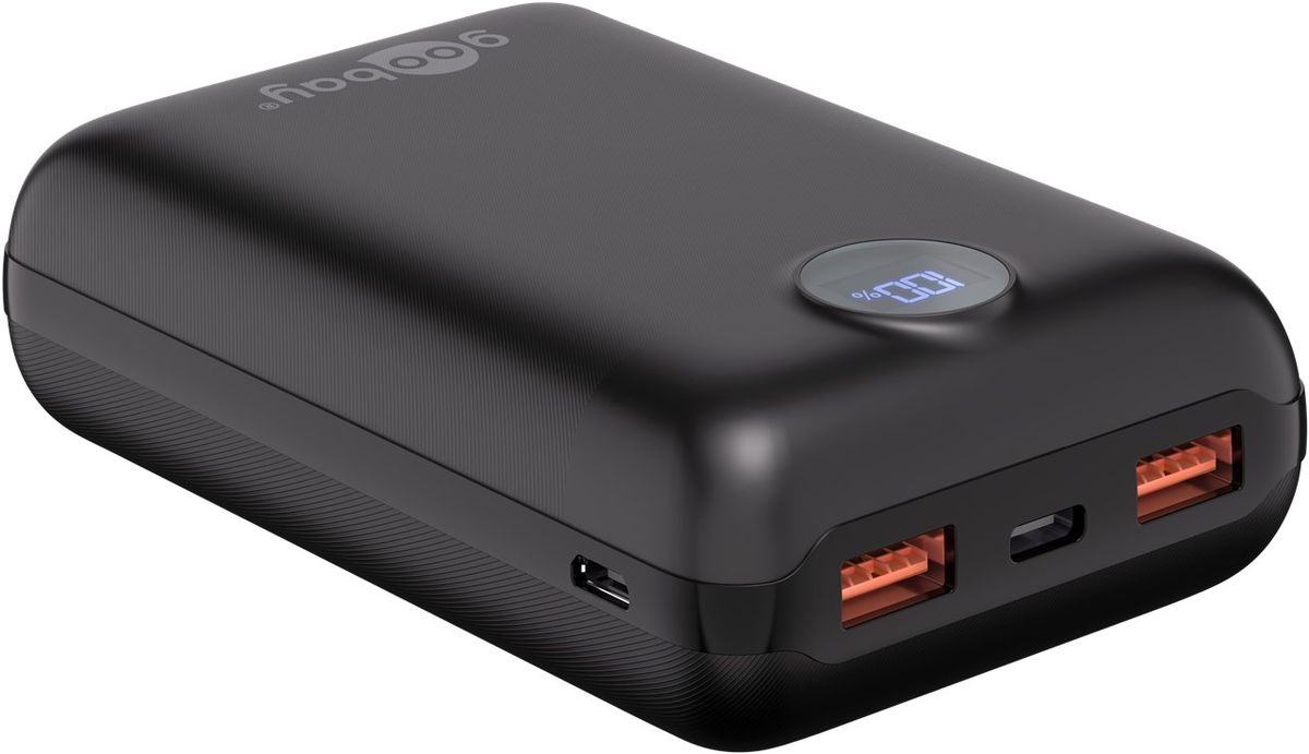 Powerbank 20000mAh QC/PD compact avec affichage d'état