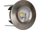 spot encastré à LED WOODY Ø68 nickel brossé 3000K 660lm 60°