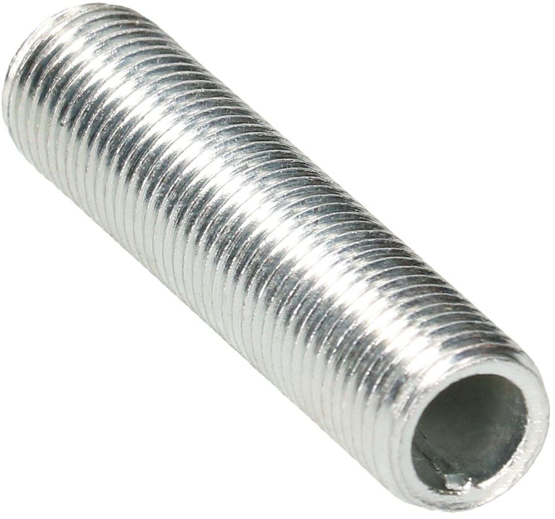 Tube fileté acier M10x1 40mm
