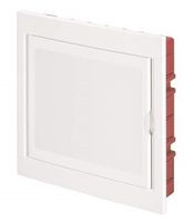 petite distribution ENC 2 rangs 36 modules avec porte blanc IP40