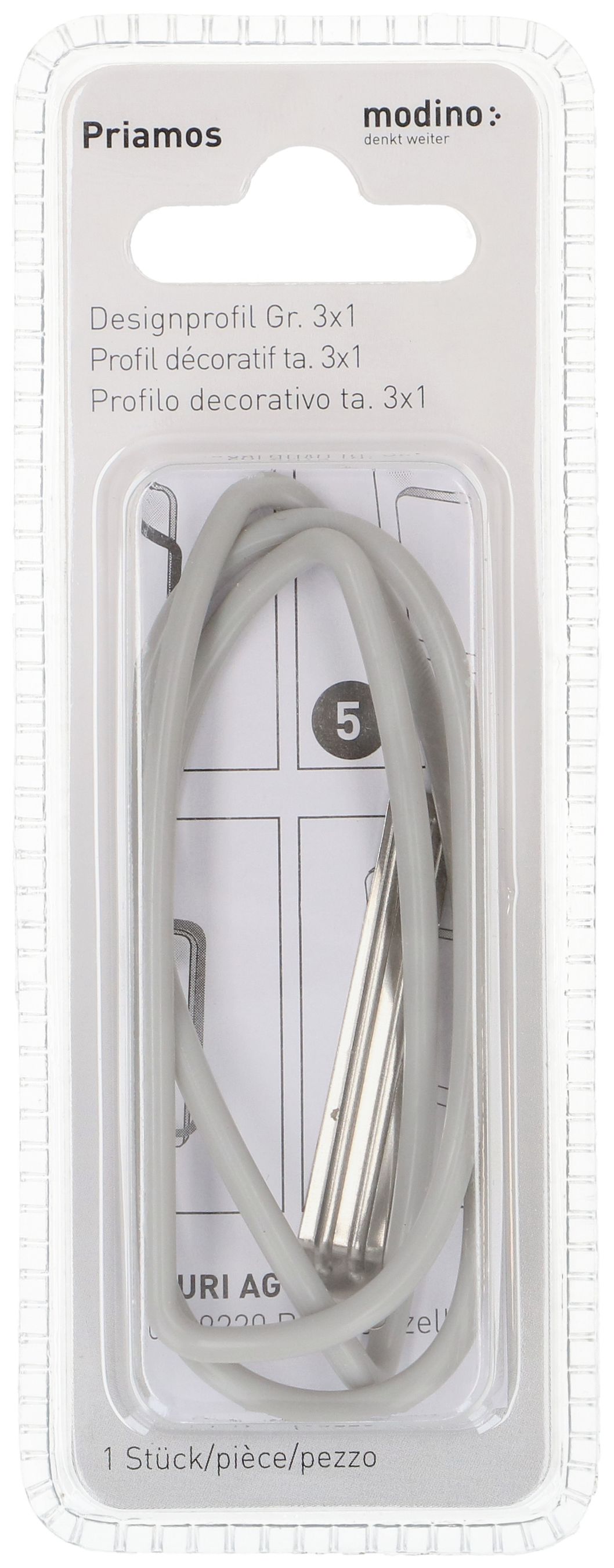 profil décoratif ta.3x1 priamos gris