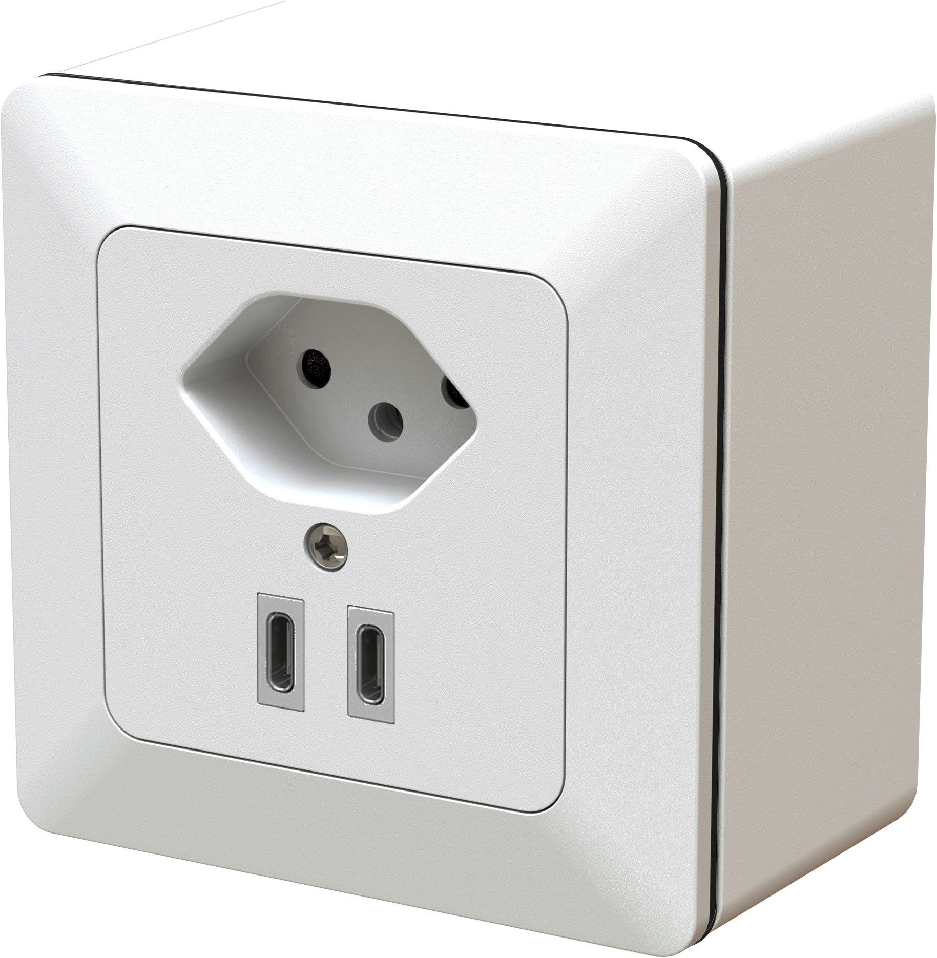 petite combinaison type 13 / USB-C+C 20W AP priamos blanc