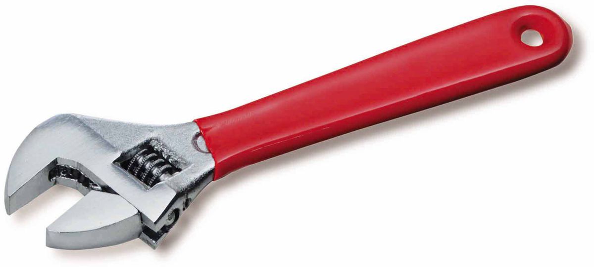 Clé à molette DIN 3117A SW 29 poignée revêtue de PVC 260mm